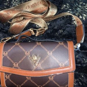 Valentino Orlandi Brown and Tan Women's Bag